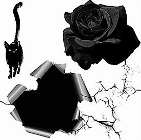 Resim Siyah Granül Mum Boyası 10 gr