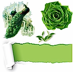 Resim Yeşil Granül Mum Boyası 10 gr