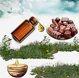 Resim Çikolata Mum Koku Esansı 50 cc 