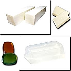 Resim 5 kg Opak ve 5 kg Şeffaf Sabun Bazı