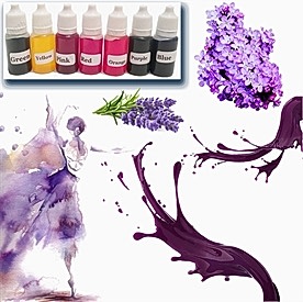 Resim Lavanta Rengi Sabun Boyası 10 ml