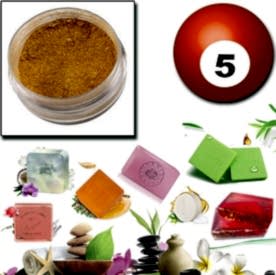 Resim Sedef Toz Boya Karamel 5 gr