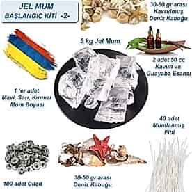 Resim Jel Mum Başlangıç Seti 2