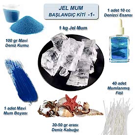 Resim Jel Mum Başlangıç Seti 1