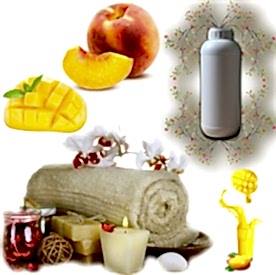 Resim Mango&Şeftali Mum Koku Esansı 1 kg