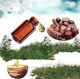 Resim Çikolata  Mum Koku Esansı 30 cc