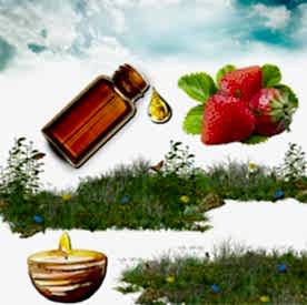 Resim Çilek Mum Koku Esansı 30 cc