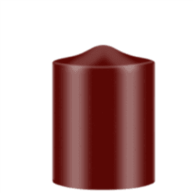 Resim Koyu Kırmızı Granül Mum Boyası 10 gr