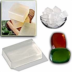 Resim Şeffaf Sabun Bazı 10 kg