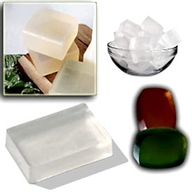 Resim Şeffaf Sabun Bazı 20 kg