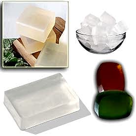 Resim Şeffaf Sabun Bazı 5 kg