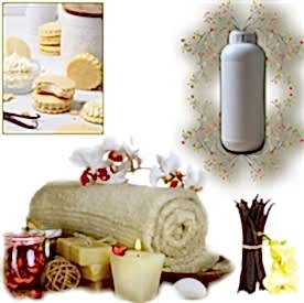 Resim Kurabiye Kokulu Vanilya Mum Koku Esansı 1 Kg