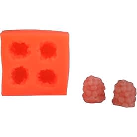 Resim Böğürtlen Silikon Mum Kalıbı