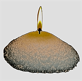 Resim İnci Tozu Mum 1 Kg