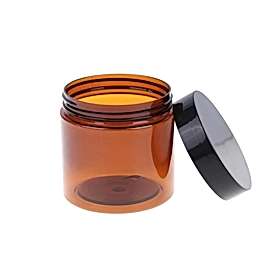 Resim Amber Cam Kavanoz Kapaklı 100cc  ''10 adet''