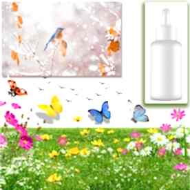 Resim Egzotik Çiçek Mum Koku Esansı 30 cc