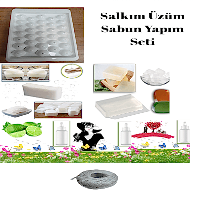 Resim Salkım Üzüm Sabun Yapım Seti