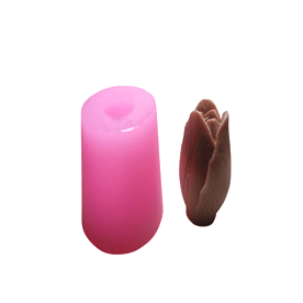 Resim Lale Silikon Mum Kalıbı