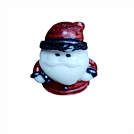 Resim Büyük Noel Baba Silikon Mum Kalıbı