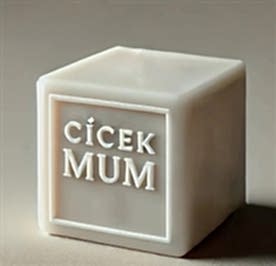 Resim Esnek Çiçek Mum 1 kg