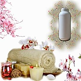 Resim Japon Kirazı Çiçeği Mum Koku Esansı 1 Kg